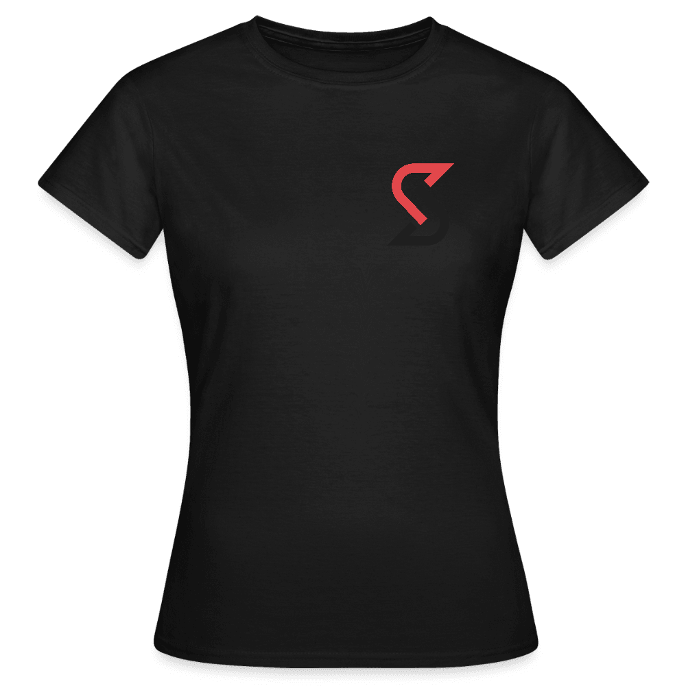 „Skate Eagle“ - Damen T-Shirt - Schwarz