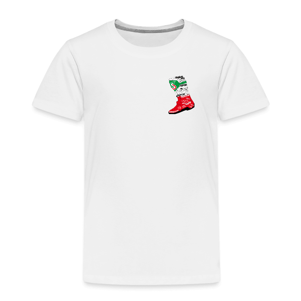 „Italy Roadtrip“ - Kids T-Shirt - Weiß