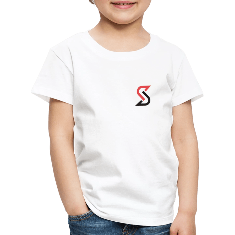 „Skate Eagle“ - Kids T-Shirt - Weiß