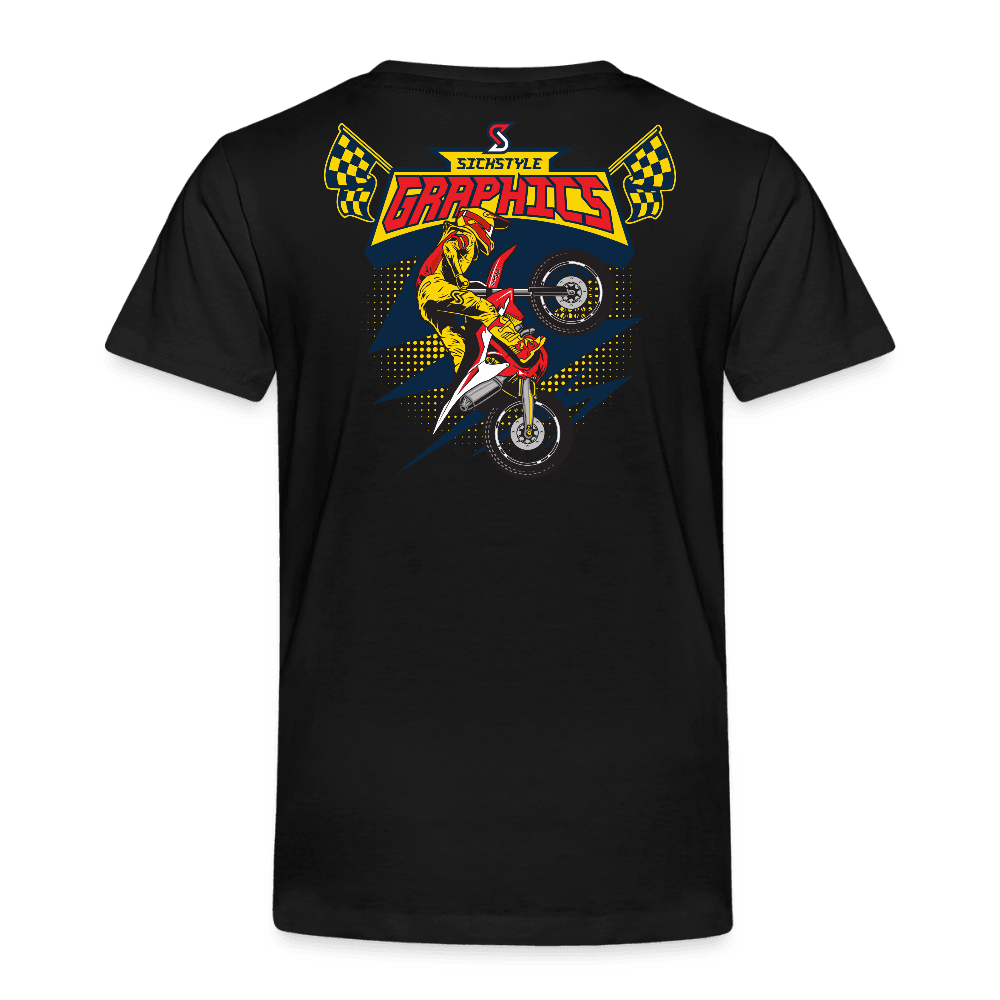 „Send it“ - Kids T-Shirt - Schwarz