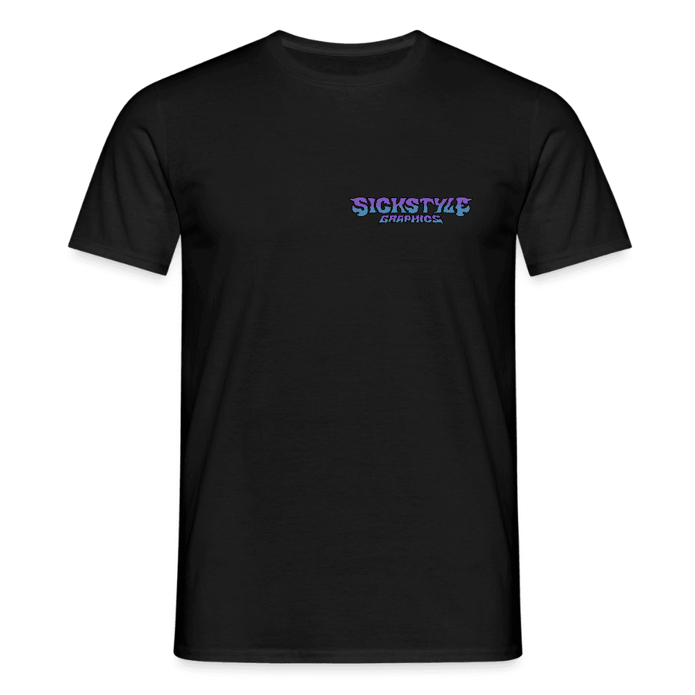 „Escape the ordinary“ - Herren T-Shirt - Schwarz