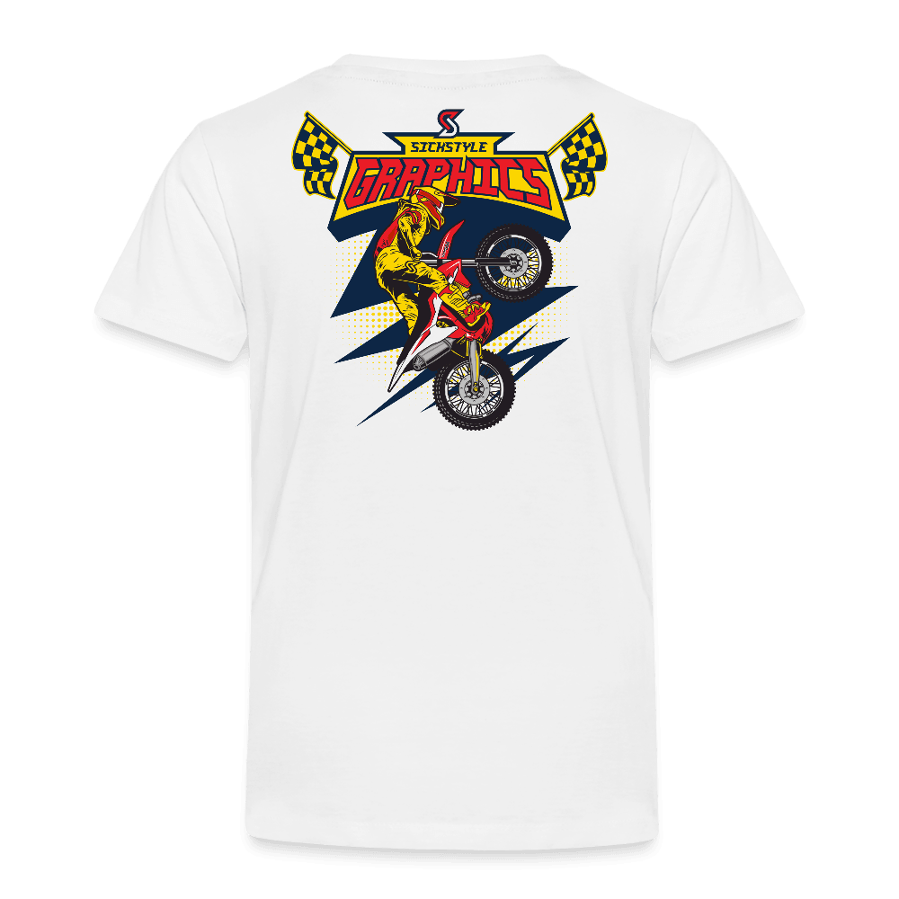 „Send it“ - Kids T-Shirt - Weiß