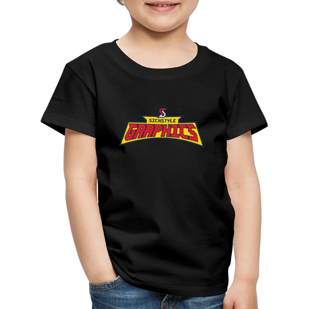 „Send it“ - Kids T-Shirt - Schwarz