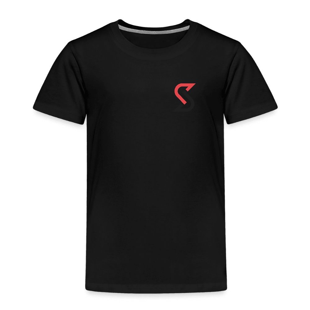 „Skate Eagle“ - Kids T-Shirt - Schwarz