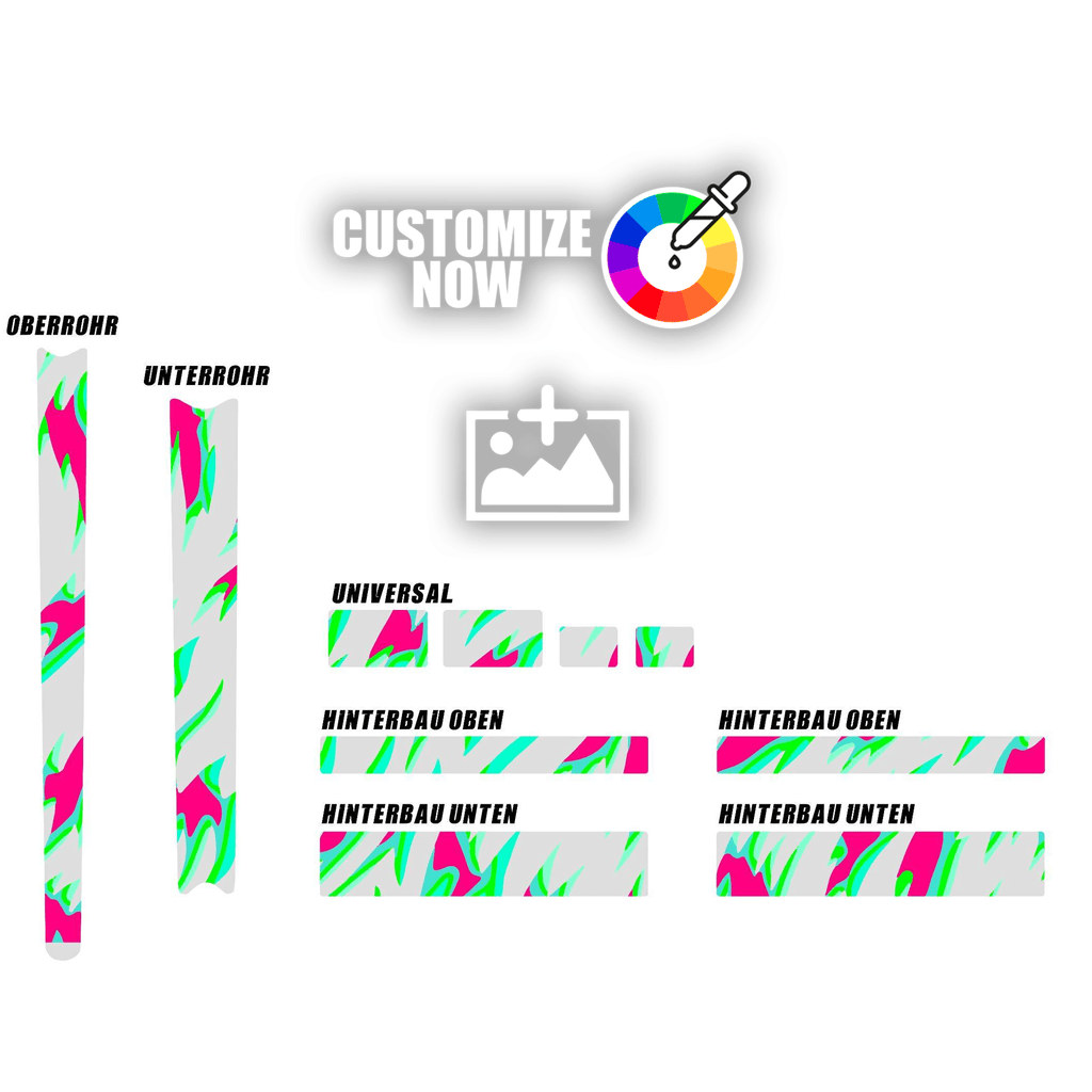 Custom Frameguard Sticker - Flakes - Sickstyle Graphics