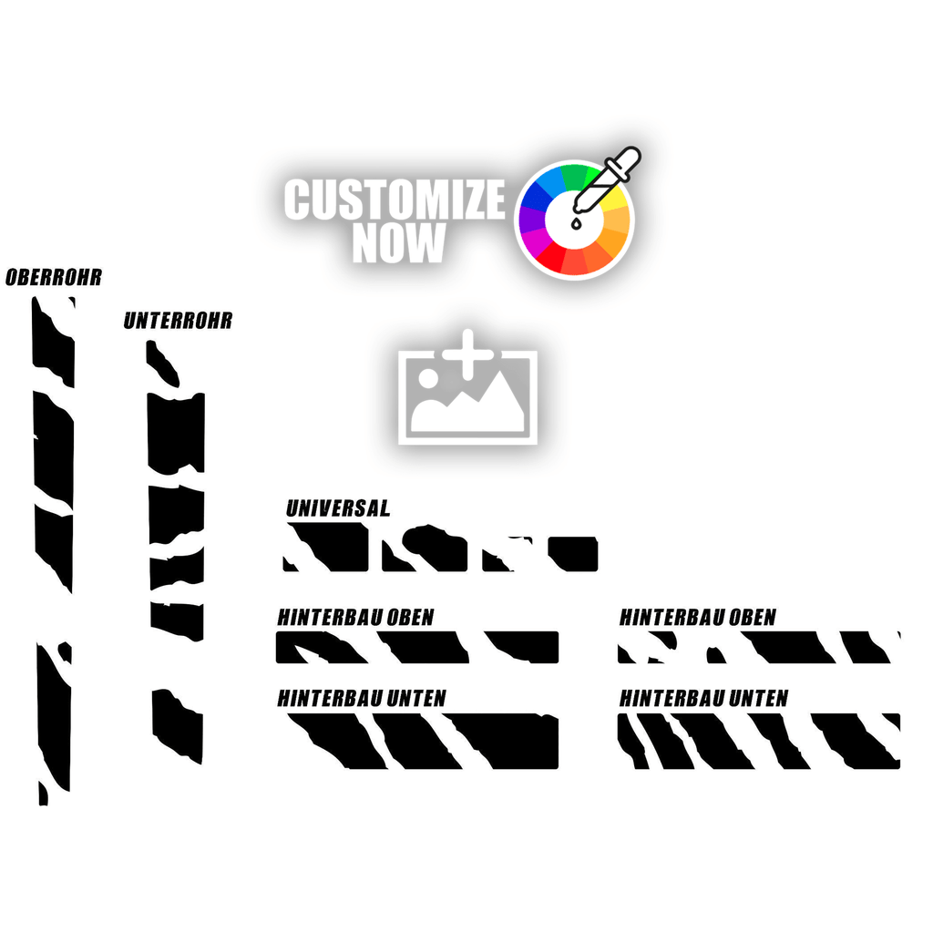 Custom Frameguard Sticker - Zebra - Sickstyle Graphics