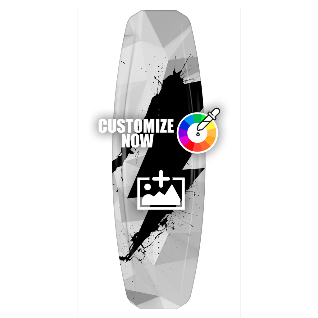 Custom Wakeboard Sticker - Polygon Camo - Sickstyle Graphics