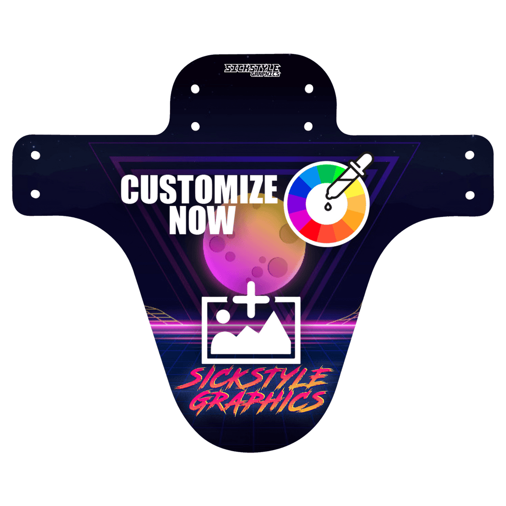 MTB Mudguard im 80´s Design