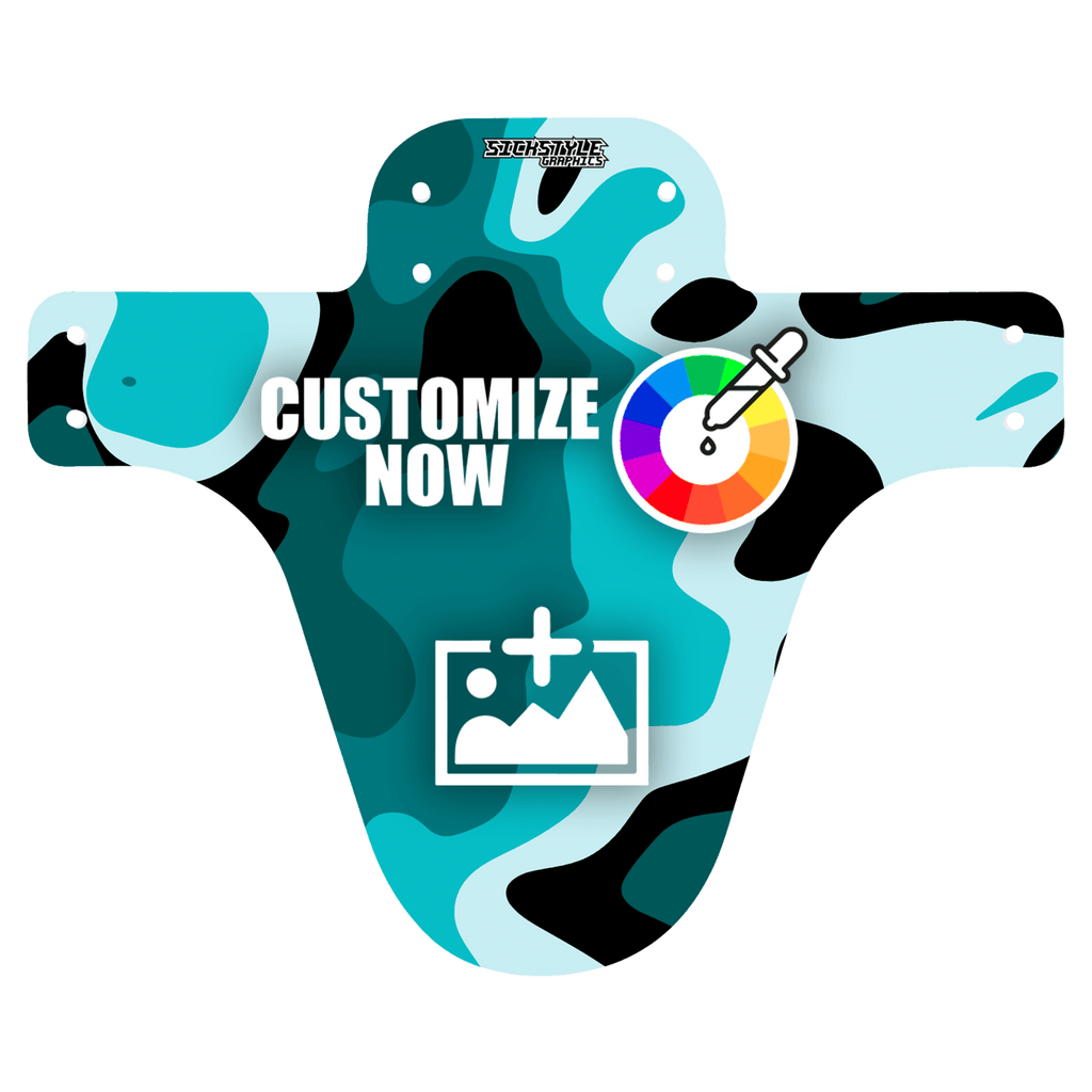 MTB Mudguard im Camo Design