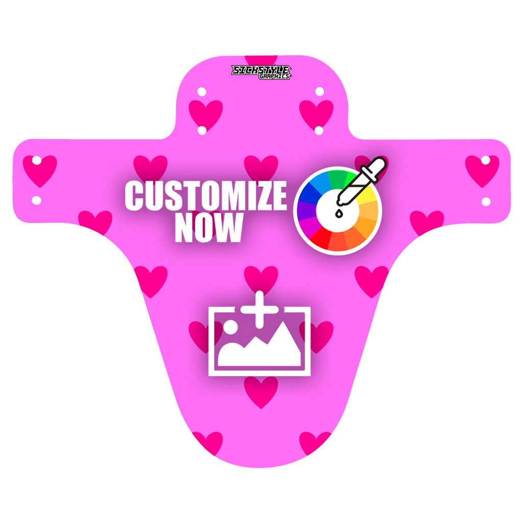 MTB Mudguard im love Design