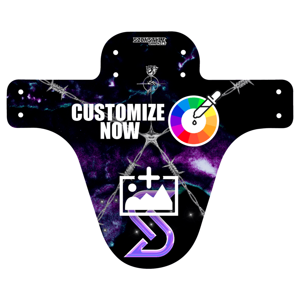 MTB Mudguard im Miley Design