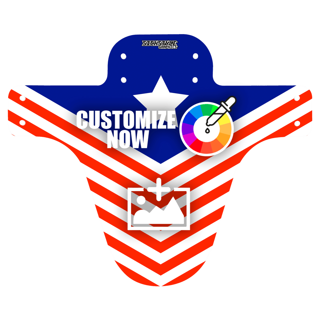 MTB Mudguard im USA Design
