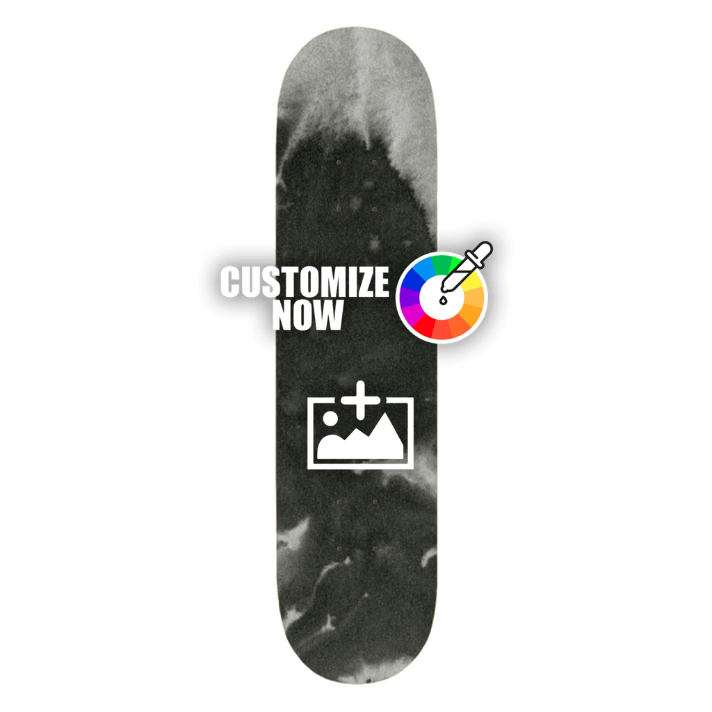 Custom Skateboard Sticker - Black Ink - Sickstyle Graphics