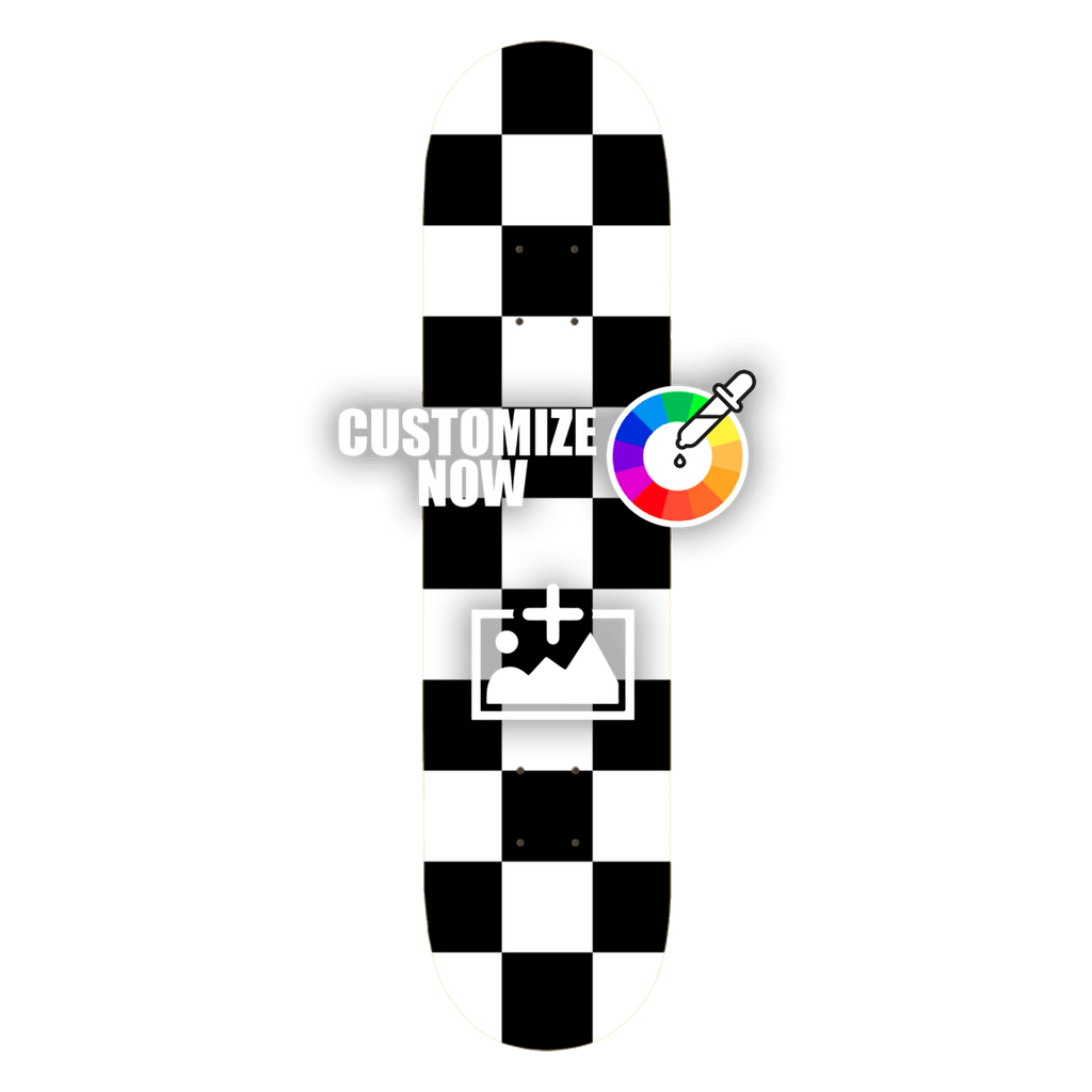 Custom Skateboard Sticker - Checkerboard - Sickstyle Graphics