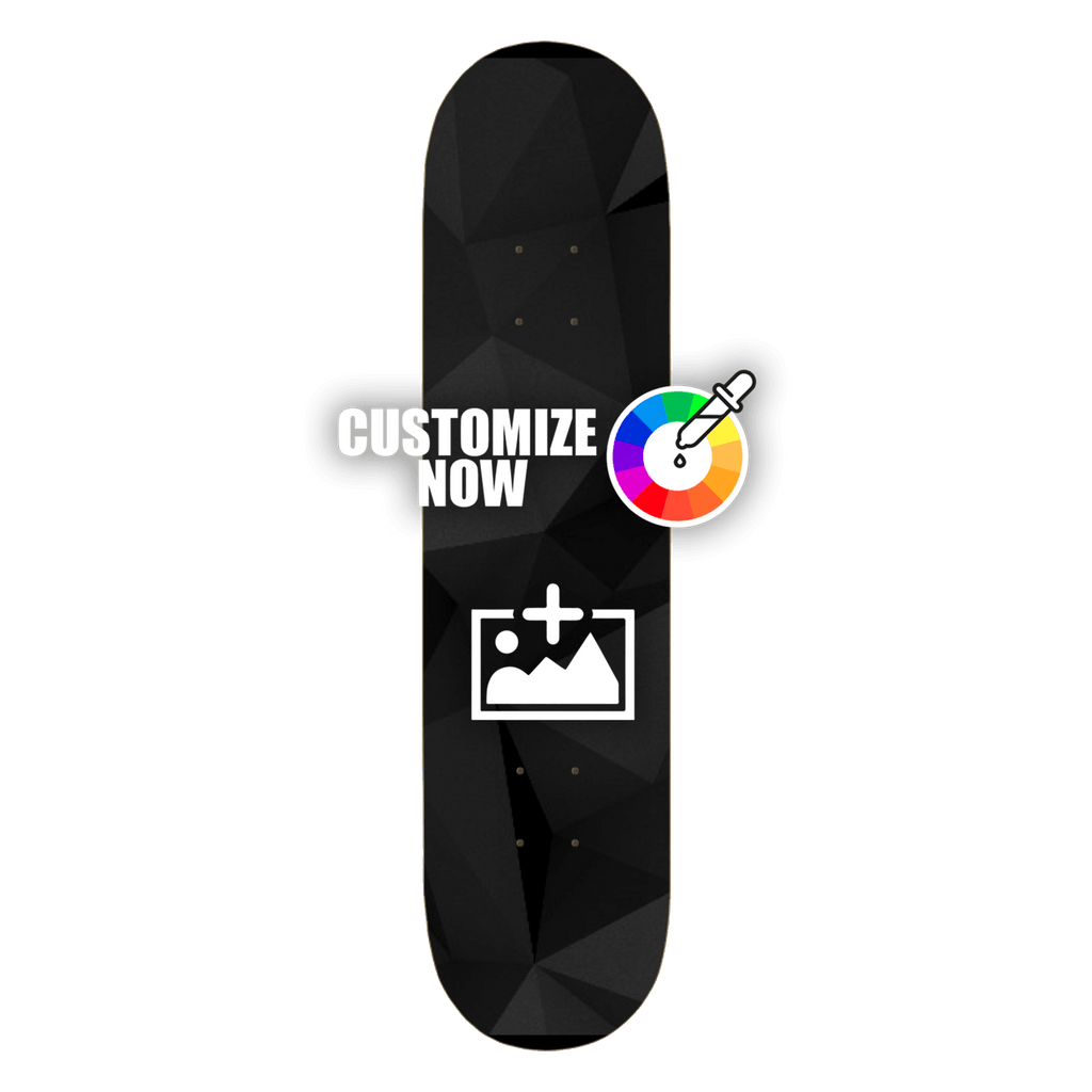 Custom Skateboard Sticker - Polygon camo - Sickstyle Graphics