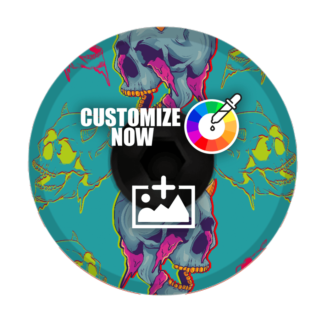 MTB Topcap im Skull Design