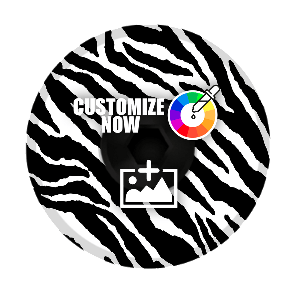 MTB Topcap im Zebra Design