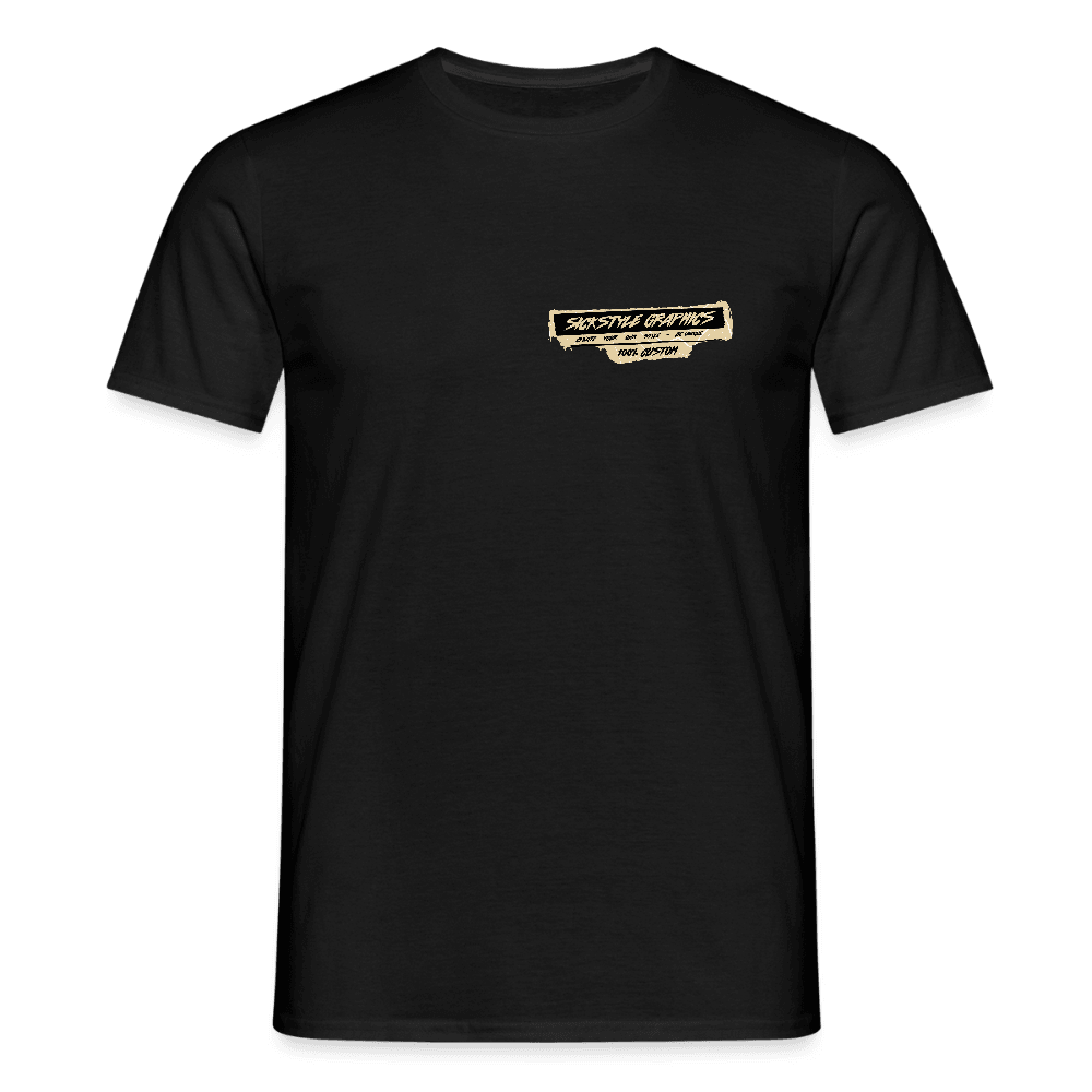 „T-Rex“ - Herren T-Shirt - Schwarz