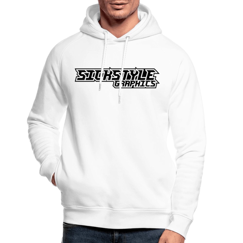 „Basic“ - Herren Hoody - Weiß
