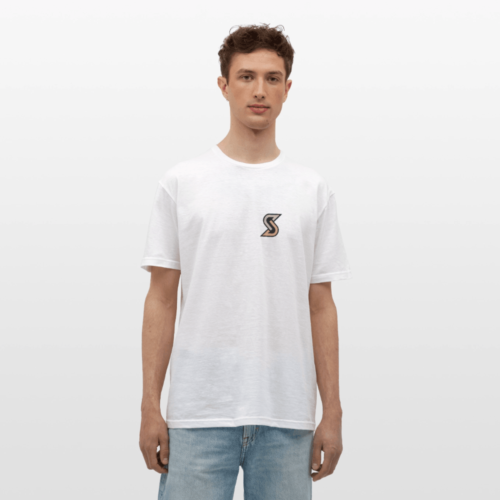 „Good times only“ - Herren T-Shirt - Weiß