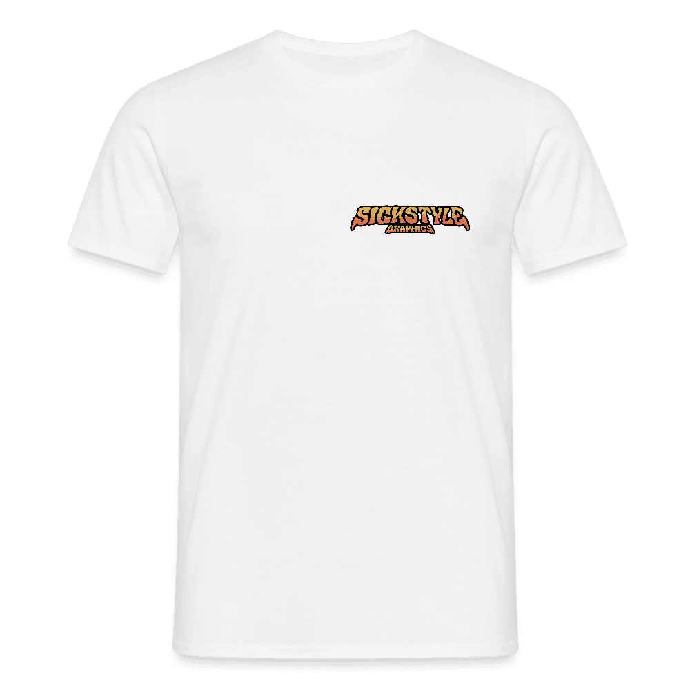 „T-Rex MX“ - Herren T-Shirt - Weiß