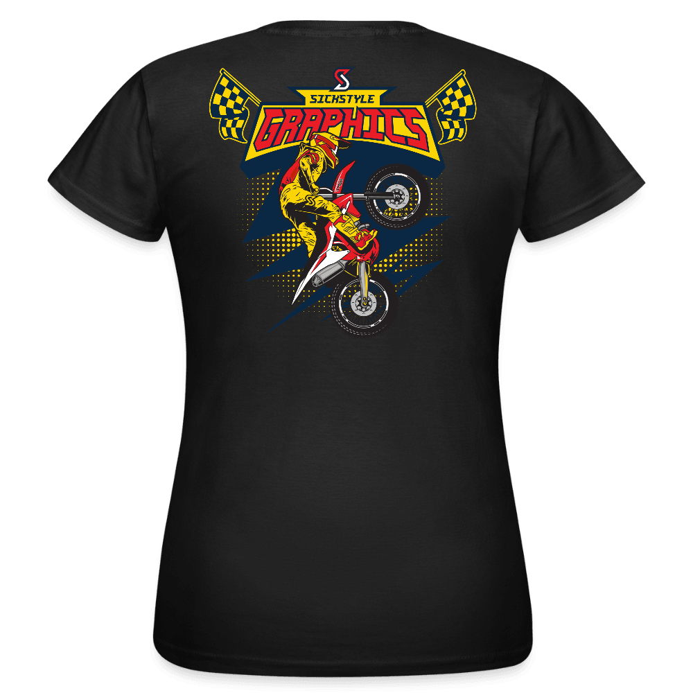„Send it“ - Damen T-Shirt - Schwarz