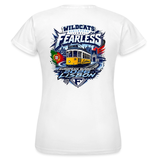 Wildcats T-shirt Dames - Wit