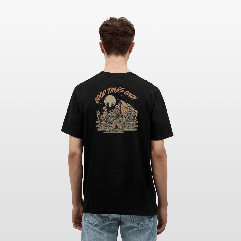 „Good times only“ - Herren T-Shirt - Schwarz