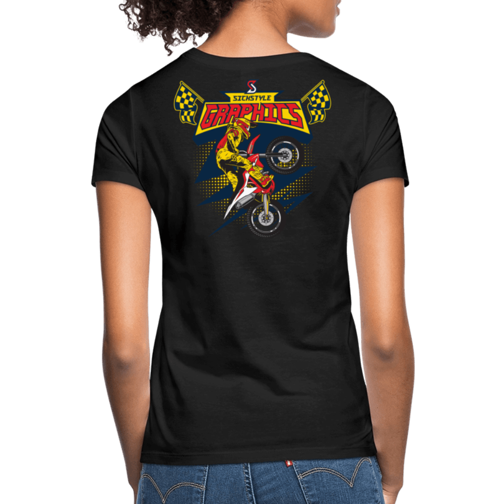 „Send it“ - Damen T-Shirt - Schwarz
