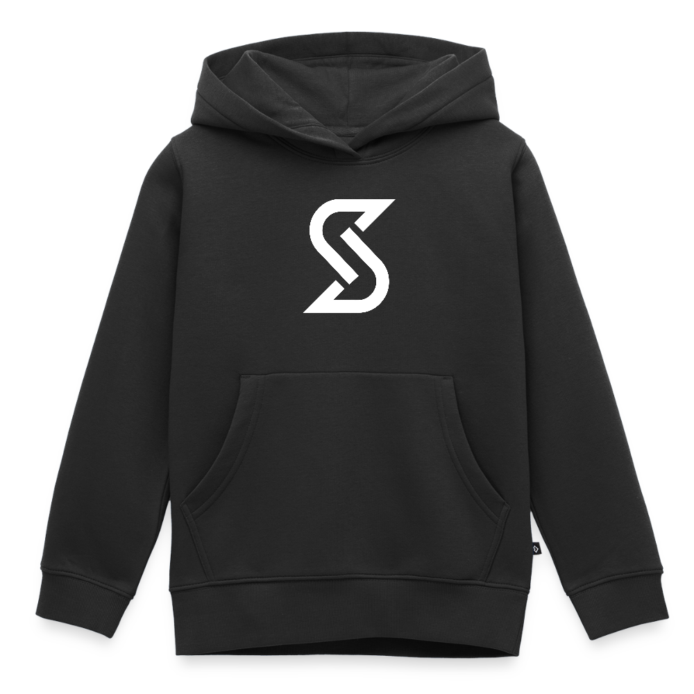 „Basic S“ - Kids Hoody - Schwarz