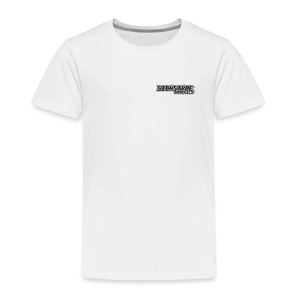 „Sick world“ - Kids T-Shirt - Weiß
