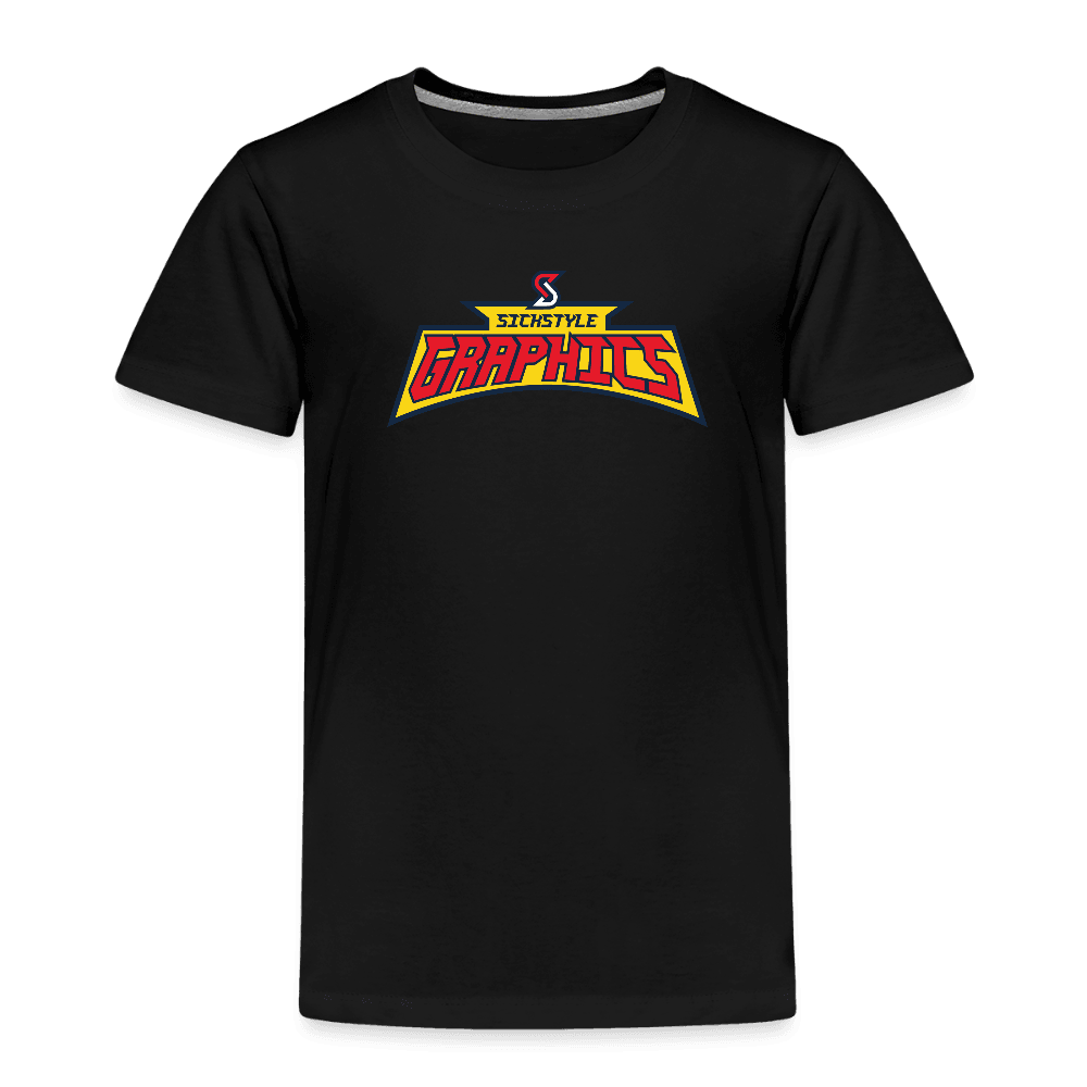 „Send it“ - Kids T-Shirt - Schwarz
