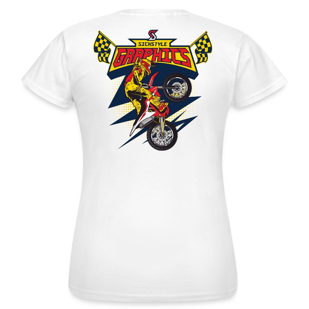 „Send it“ - Damen T-Shirt - Weiß