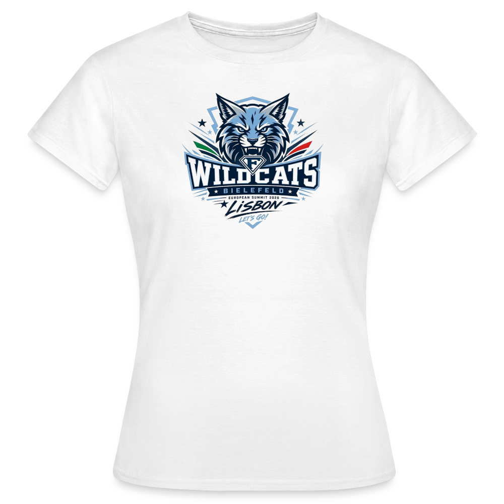 Wildcats Tshirt Damen - Weiß