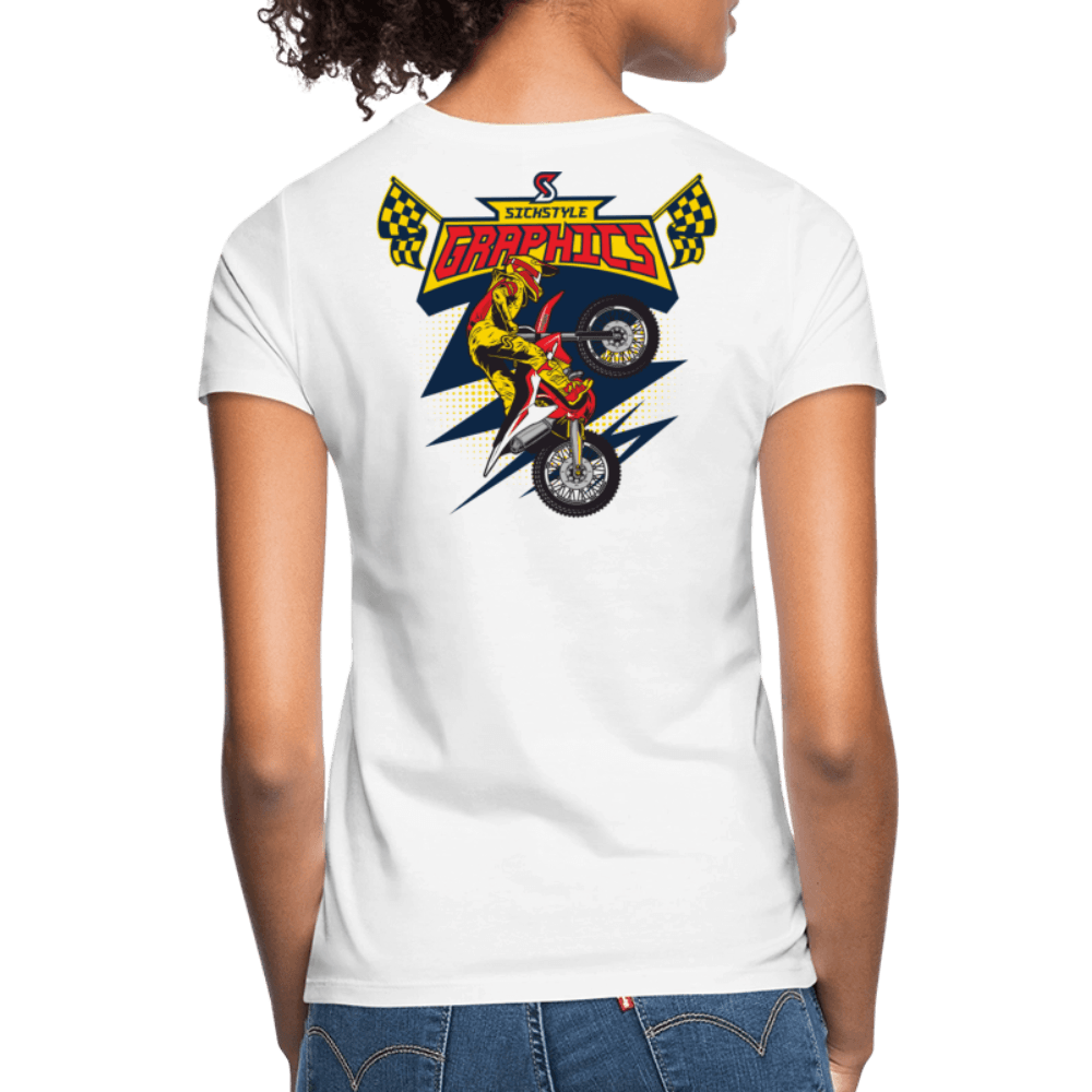 „Send it“ - Damen T-Shirt - Weiß