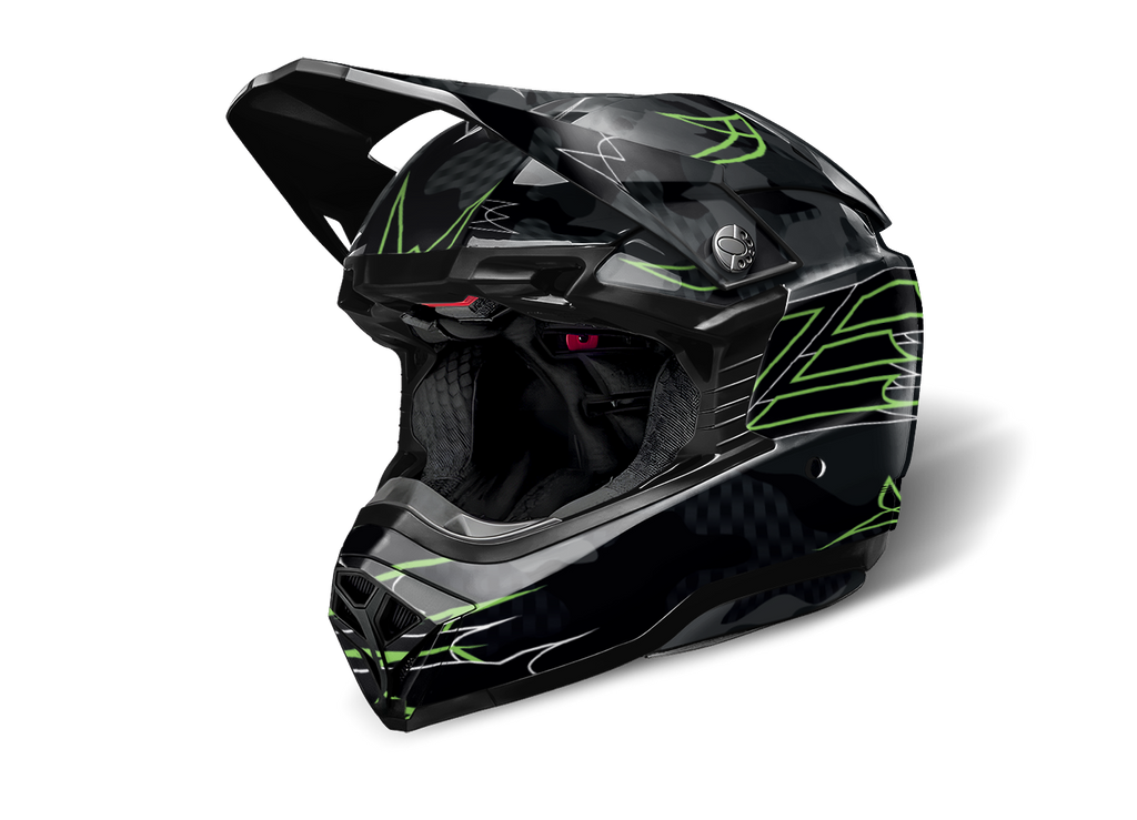 Helmdekor Pinestripe – Custom Helm-Wrap im Pinstripe-Look
