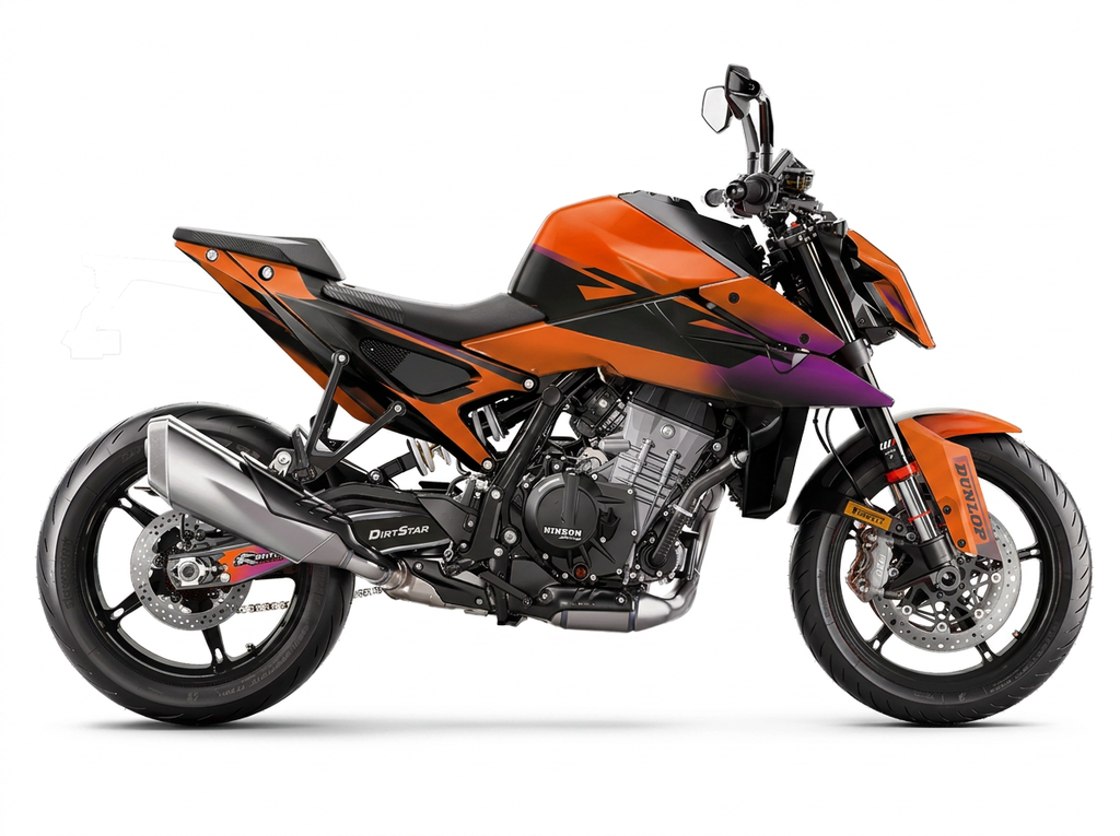Street Dekor Retro Look – Dekor passend für KTM Duke 990
