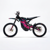 Surron Light Bee with Pink Mountain Lines Graphics set made of durable premium vinyl in black, pink, and blue.