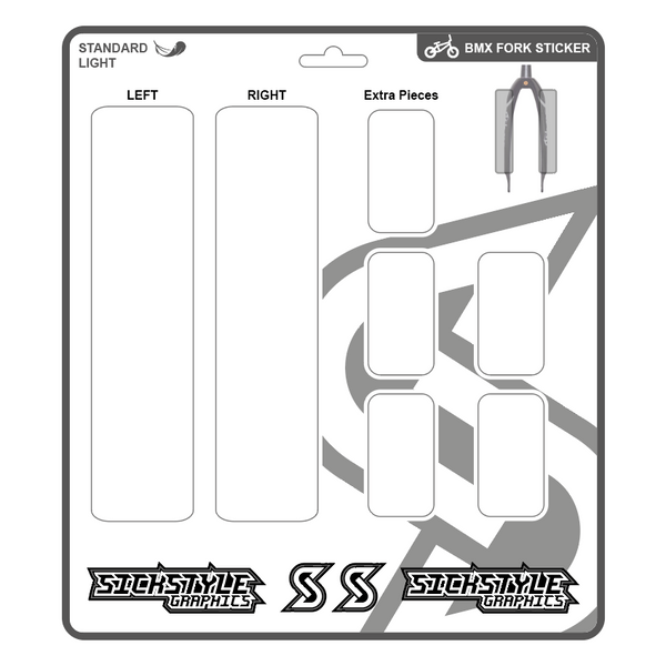 BMX_Gabelschutzfolie Standard Light