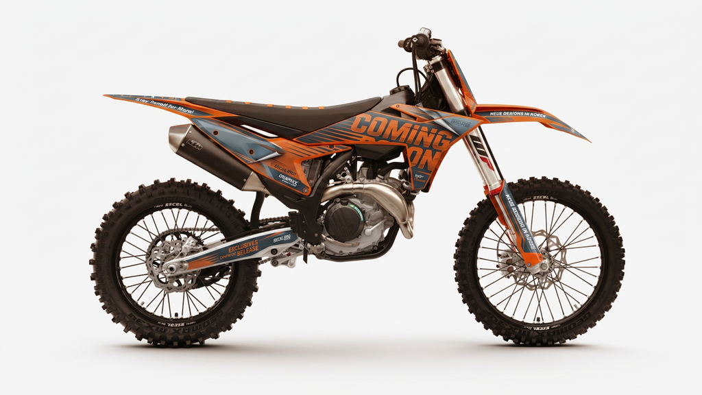 MX Dekor Factory Look – passend für KTM SX, SX-F, EXC & EXC-F | alle Modelle & Baujahre
