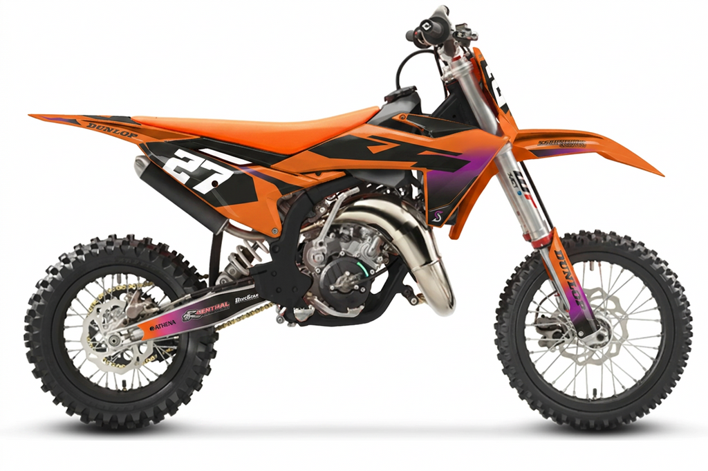 MX Dekor Retro Look – Dekor passend für KTM SX 65