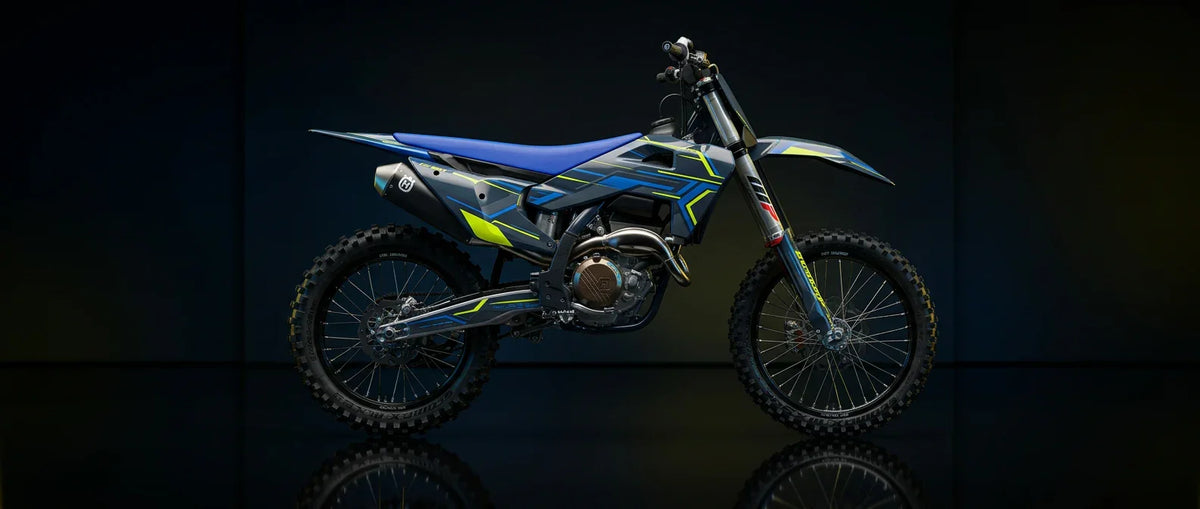 Návrhový pohled Sickstyle Graphicsa pro uložení Husqvarna