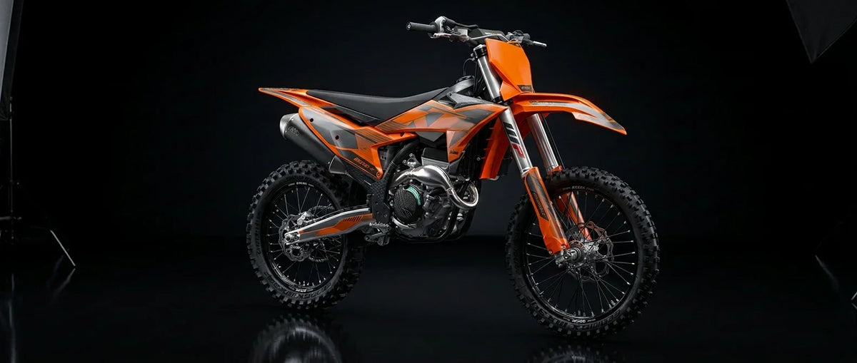Design view of Sickstyle graphics to fit KTM