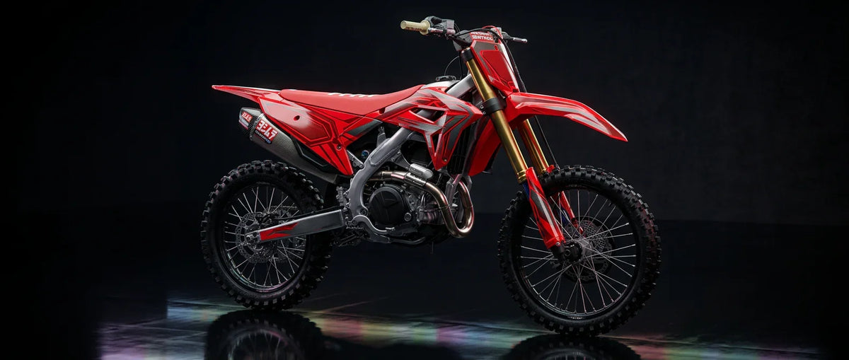 Honda with custom graphics in a design visual
