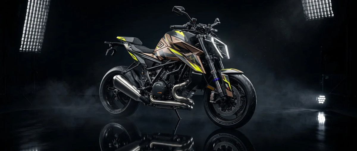 Design view of Sickstyle graphics to fit KTM