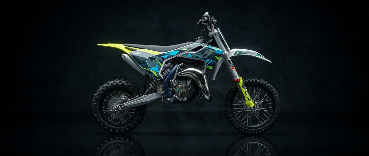 Design view of Sickstyle graphics to fit Husqvarna