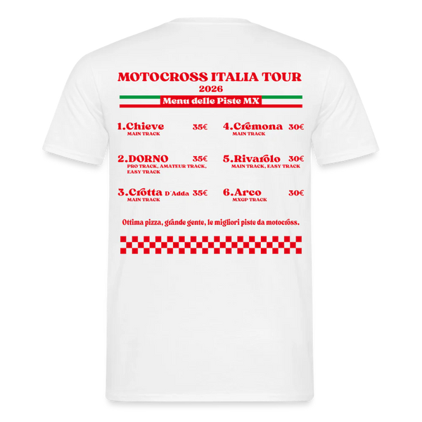 „Italie 2026 Menu“ - T-shirt pour hommes