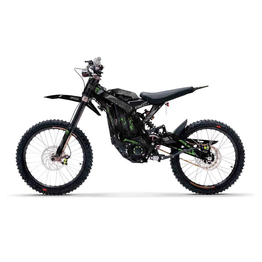 Aufkleber-Set Green Camo – Dekor passend für Surron Light Bee