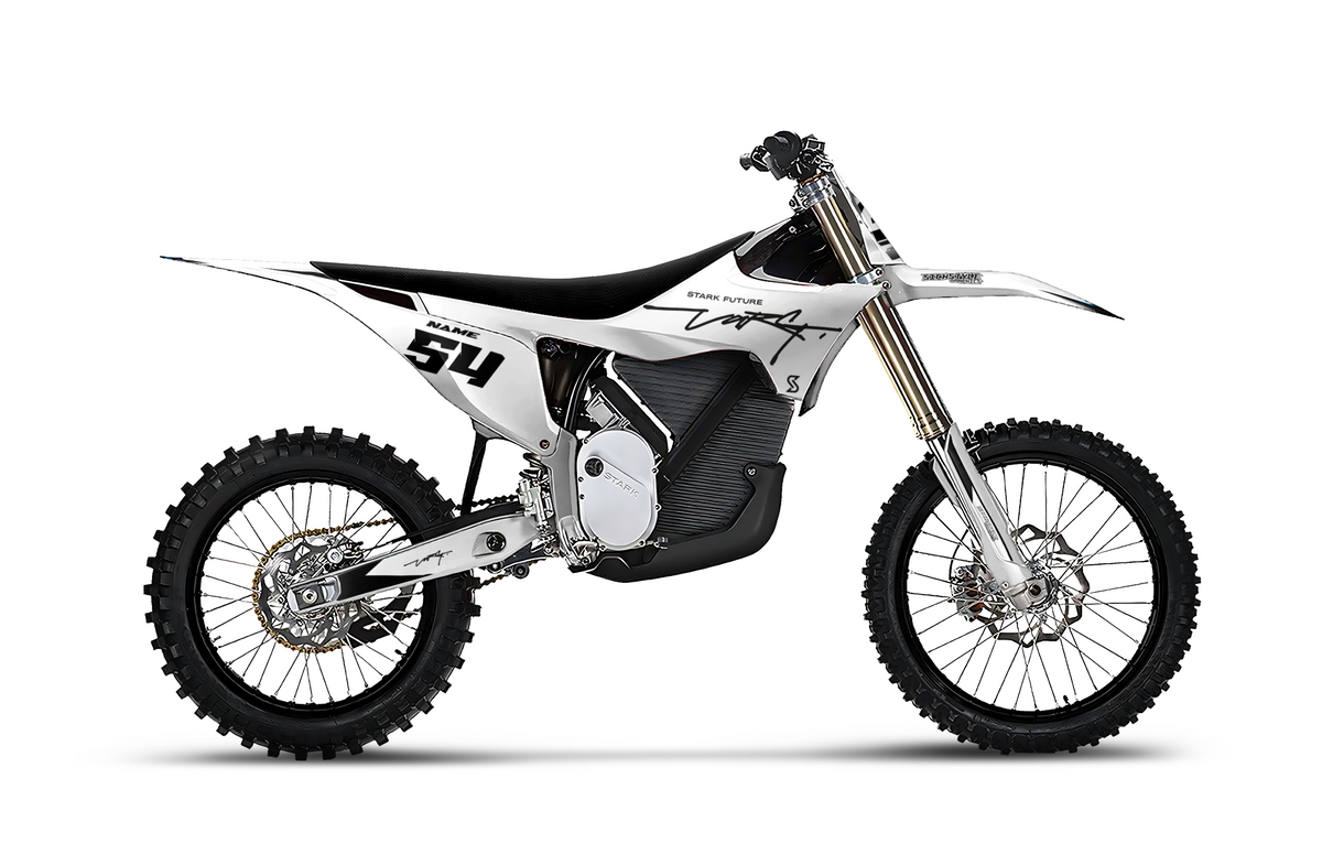 Motocross stickerset Minimal voor Stark Varg EX, MX & SM