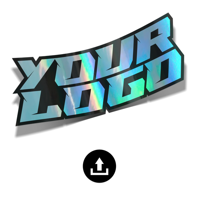 Hologramm-Sticker als Materialbeispiel